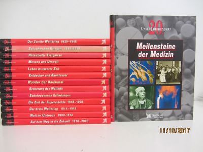 Unser 20. Jahrhundert 14 Bücher Weltgeschichte Kulturgeschichte 