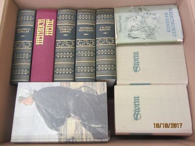 45 Bücher Romane Deutsche Dichter und Denker Schiller Goethe Storm u.a.
