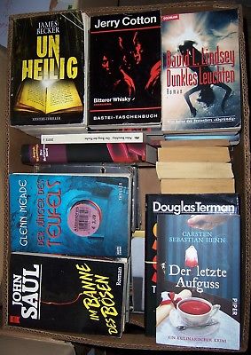 Krimi Thriller - 53 Bücher - Buchpaket Bücherpaket Buchsammlung 