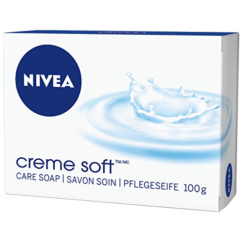 NIVEA 6er Pack Hand-Seife, 6 x 100 g Stück, Creme Soft