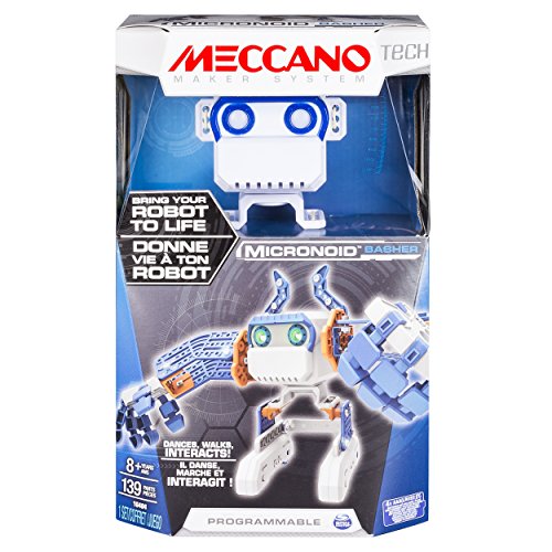 Spin Master 6031224 - Meccano - Micronoid - blau