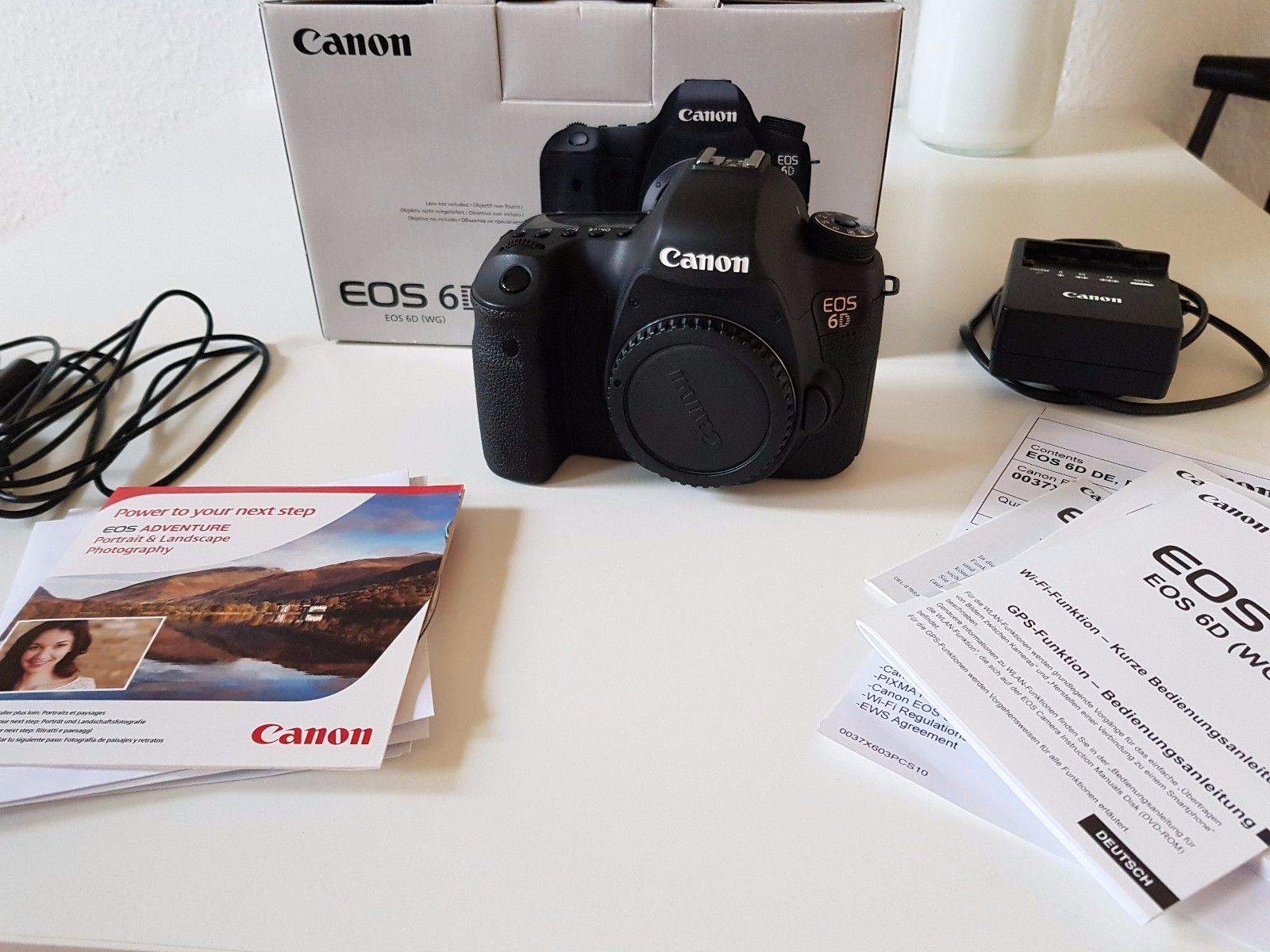 Canon EOS 6D 20,2 MP SLR-Digitalkamera (Body) Sehr guter Zustand Wie Neu 