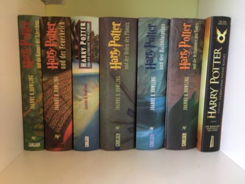 Harry Potter 1-7 ??gebunden ??Joanne K. Rowling Weihnachten Geschenk alle Bände