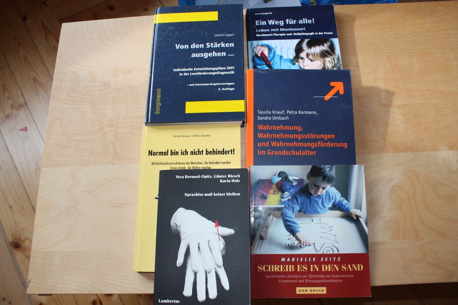 Bücherpaket 6 x Ergotherapie Heilpädagogik UK Psychologie Pädiatrie Therapieplan