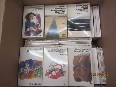 80 Bücher Taschenbücher dtv Verlag 