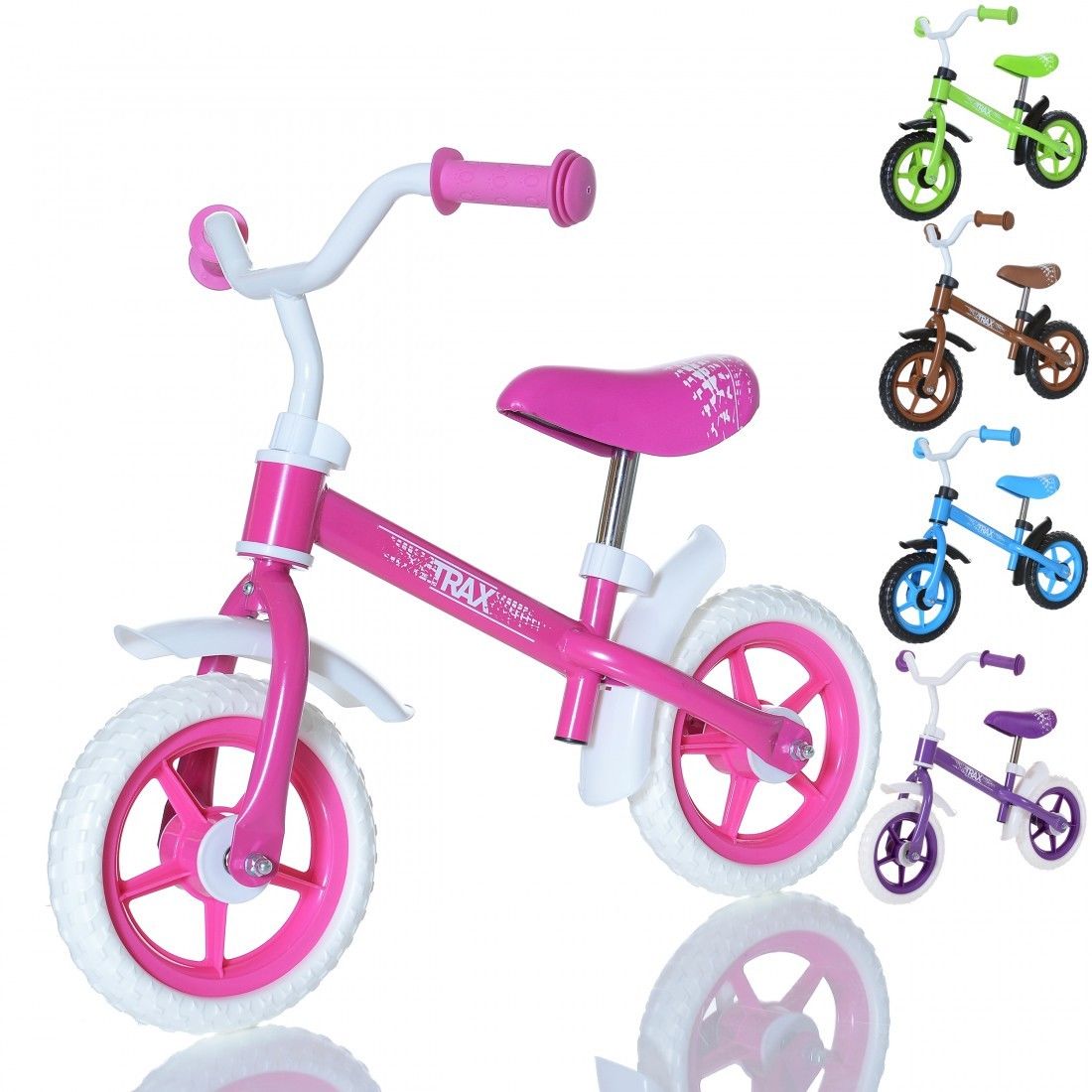 LCP Kids TRAX Laufrad Kinder Lern Fahrrad ohne Pedale Lauflernhilfe ab 2 Jahre
