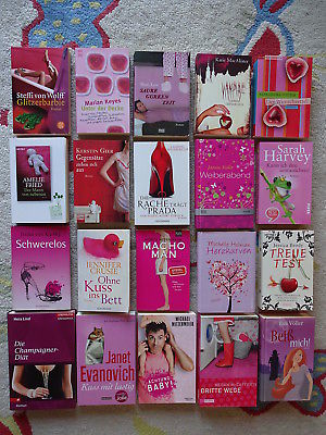 Bücherpaket 20 sexy Frauenromane: Gier Harvey Evanovich Kürthy Völler Lind Wolff