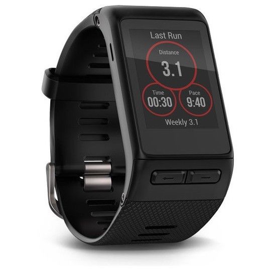 Garmin vivoactive HR, Sport GPS-Smartwatch, Aktivitätentracker, schwarz, Größe M