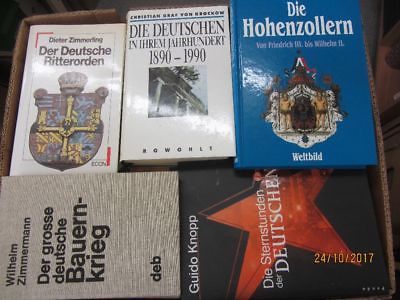 25 Bücher Bildbände Kunst Kultur Geschichte deutsche Geschichte