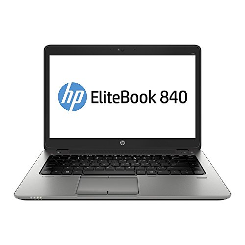 HP EliteBook 840 G1, 35.56cm (14 Zoll WSXGA) Notebook, Intel Core i5-4300U, 8 GB RAM, 256 GB SSD, Windows 10 Professional (Zertifiziert und Generalüberholt)
