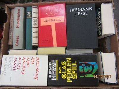 38 Bücher Romane deutsche Klassiker Grass Hesse Mann Tucholsky u.a.
