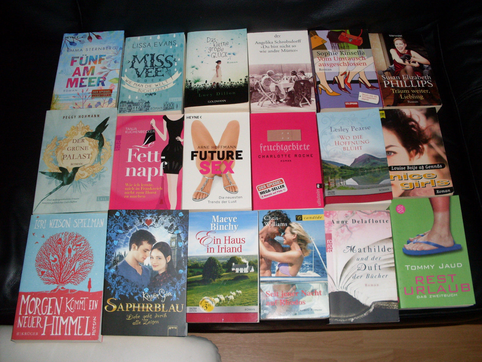 18x Frauenromane LIEBE & ROMANTIK  Büchersammlung Bestseller TOP SAMMLUNG  