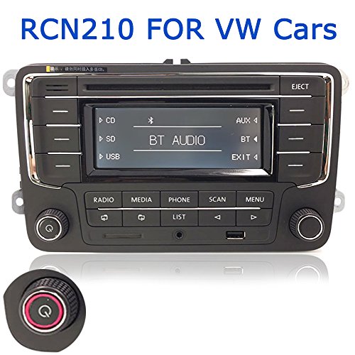 Autoradio RCN210 CD USB AUX Bluetooth SD für VW GOLF TOURAN TIGUAN JETTA PASSAT POLO