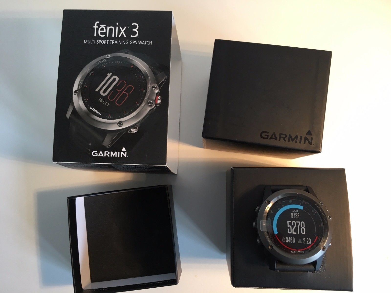 Garmin Fenix 3 OVP Smartwatch Multisportuhr GPS Fitness | sehr guter Zustand
