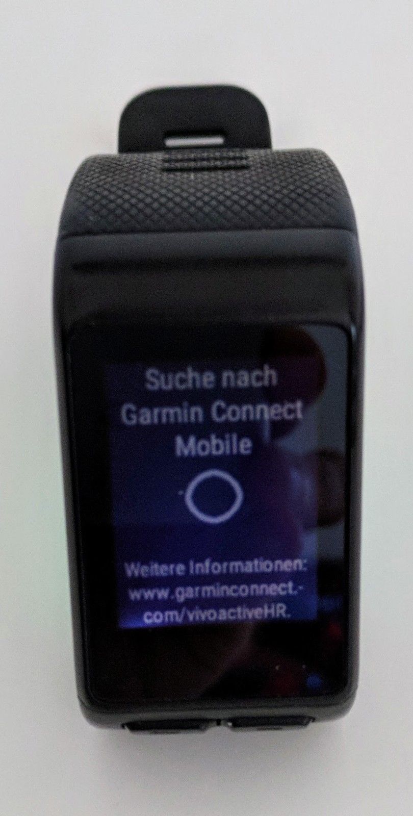 Garmin Vivoactive HR Fitness Tracker Smartwatch GPS Sport Uhr schwarz gebraucht