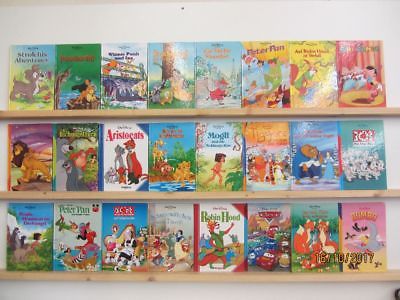 24 Bücher Walt Disney Kinderbücher Strolchi Peter Pan Robin Hood  u.a.
