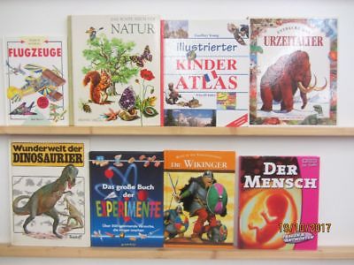 32 Bücher Kindersachbücher Jugendsachbücher Natur Technik Experimente