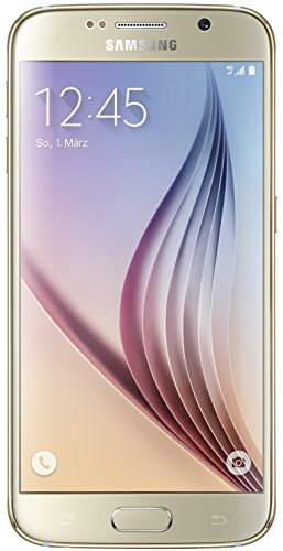 Samsung Galaxy S6 Smartphone (5,1 Zoll (12,9 cm) Touch-Display, 32 GB Speicher, Android 5.0) gold (Nur für Europäische SIM-Karte)