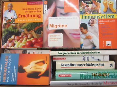 58 Bücher Gesundheit Medizin Selbstheilung Naturmedizin Naturheilkunde
