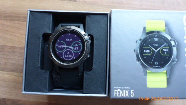 Garmin Fenix 5 Smart Watch GPS wie neu & OVP -Garantie !
