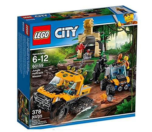 LEGO City 60159 - Mission mit dem Dschungel-Halbkettenfahrzeug