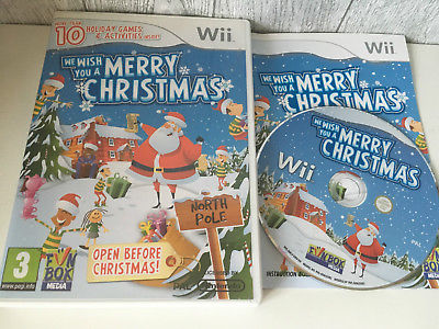 We Wish You A Merry Christmas for Nintendo Wii 2009 Game Complete