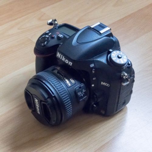 Nikon D D600 24.3 MP SLR-Digitalkamera - Schwarz (Nur Gehäuse)