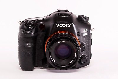 Sony Alpha 99 (SLT-A99V) - 24.3 MP - Vollformatkamera mit 50mm Fixbrennweite 1,7