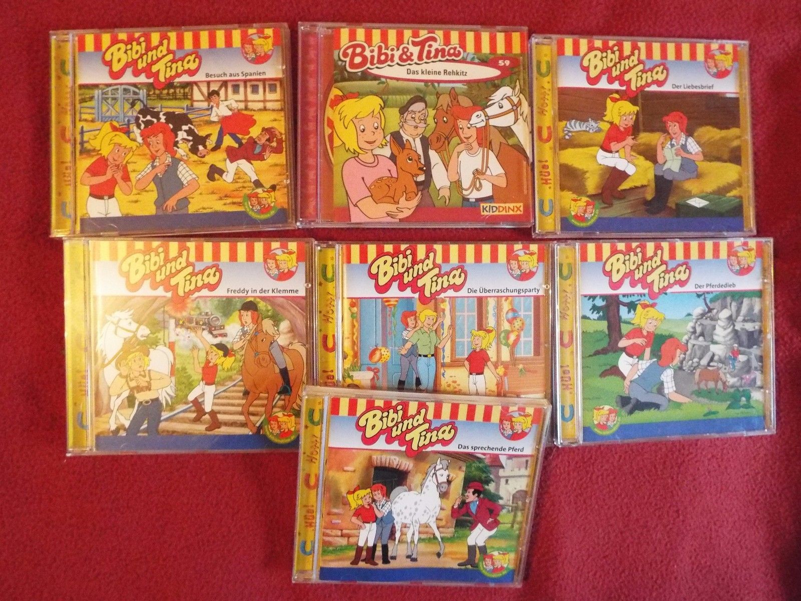 Bibi und Tina  Pferdegeschichten 7 x CD