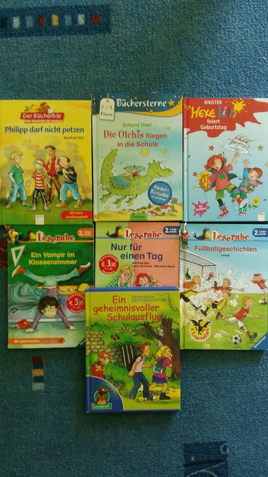 Kinderbücher Paket Sammlung 7Bücher Olchis,Leserabe... TOP !!!