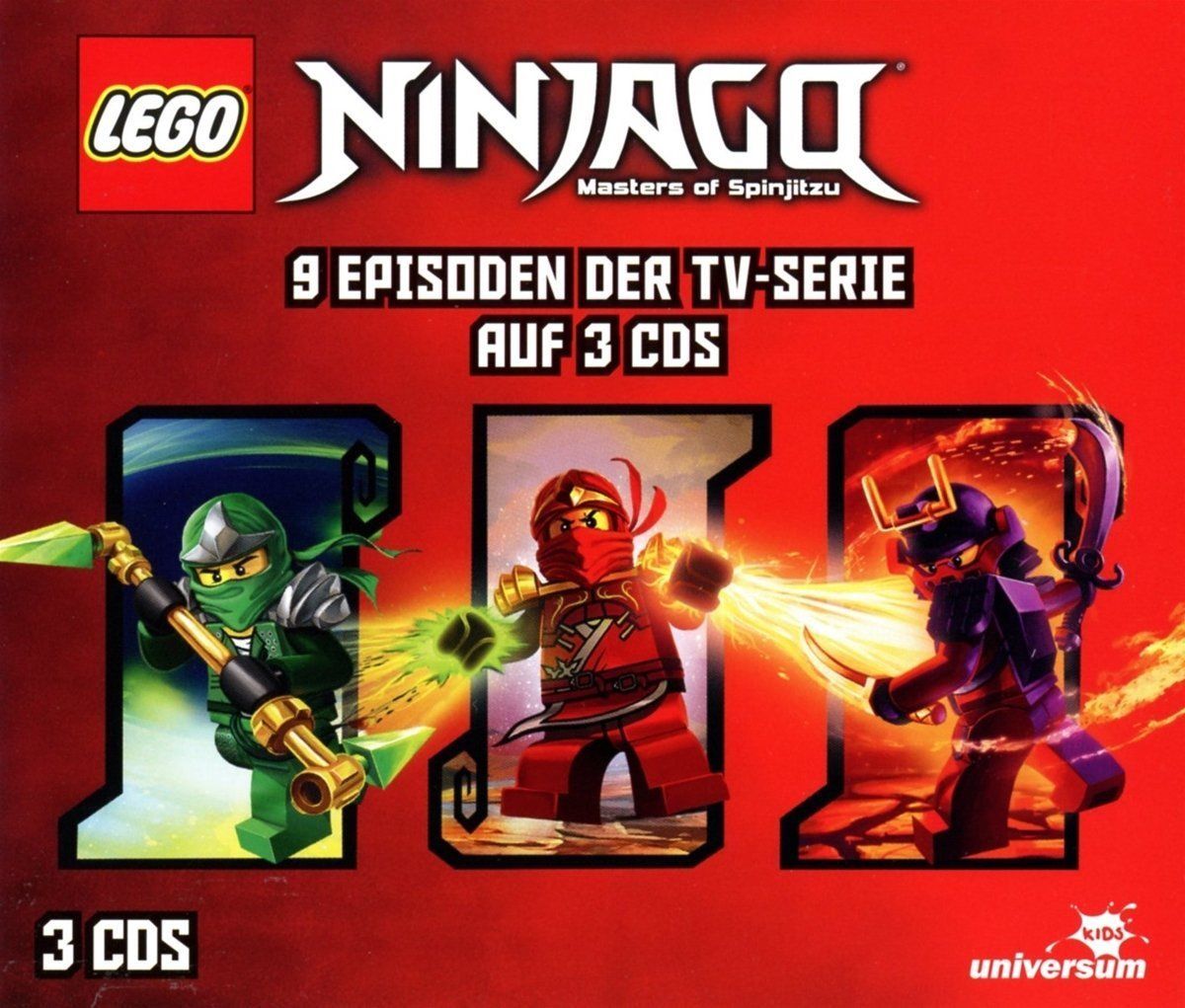 Lego Ninjago Hörspielbox 3 * 3 CD s Box-Set * NEU * OVP