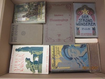 58 Bücher antiquarische Bücher