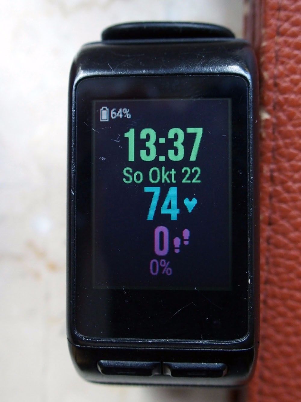GARMIN Vivoactive HR XL Sport-GPS-Smartwatch mit Herzfrequenzmessung 