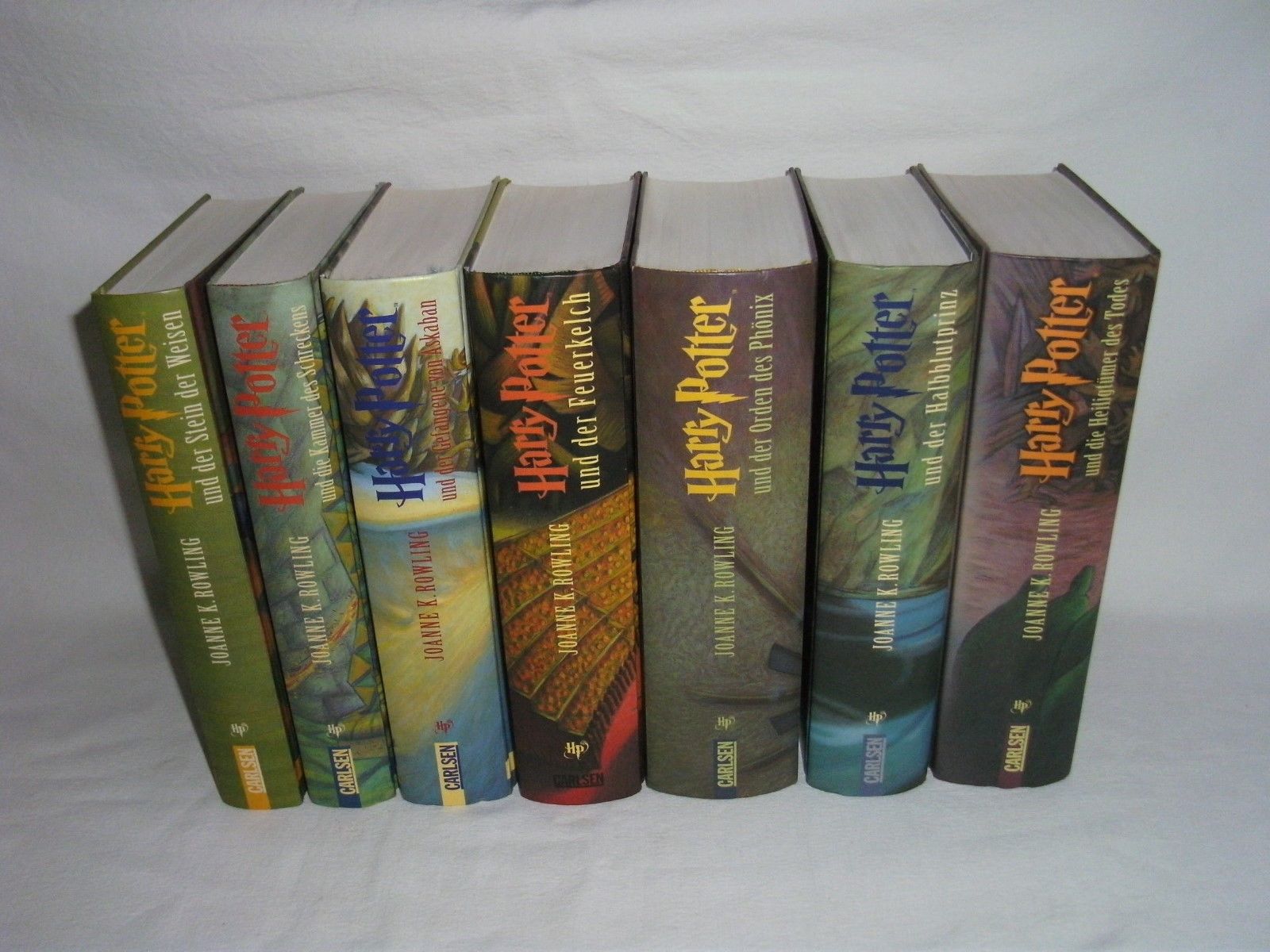 Harry Potter 7 Bücher gebunden 1 - 7 komplett  / Sehr guter Zustand / Top