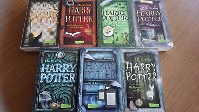 Harry Potter J. K. Rowling 7 Stück