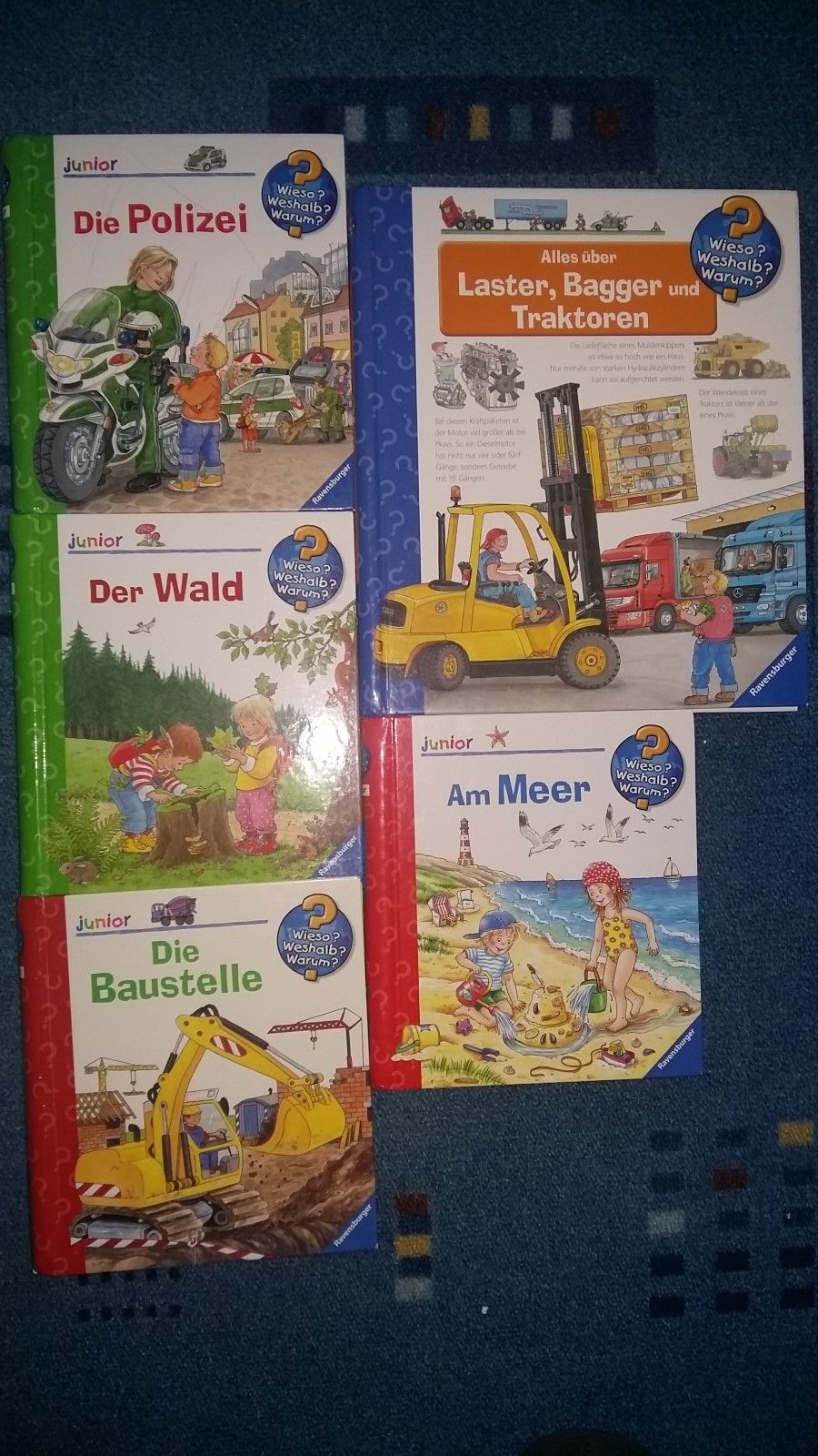 Kinderbücher Paket TOP Sammlung 5 mal Wer Weiss denn sowas