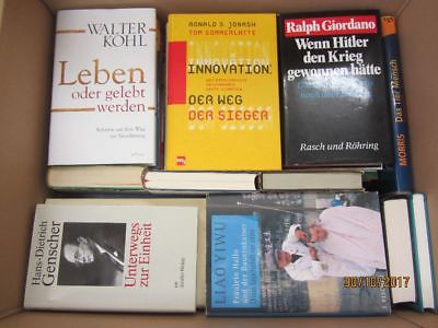 39 Bücher Sachbücher Wissenschaft Wirtschaft Politik Zeitgeschichte Paket 1