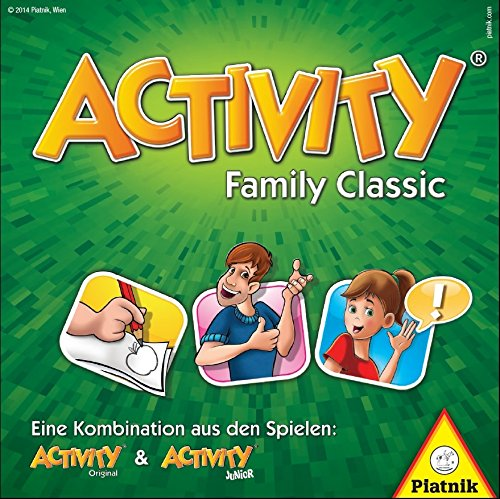 Piatnik 9001890605079 - Activity Family Classic Brettspiel Familien Spiel Kinder