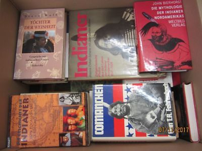 45 Bücher Bildbände Indianer indianische Kultur Naturvölker Comanchen u.a.