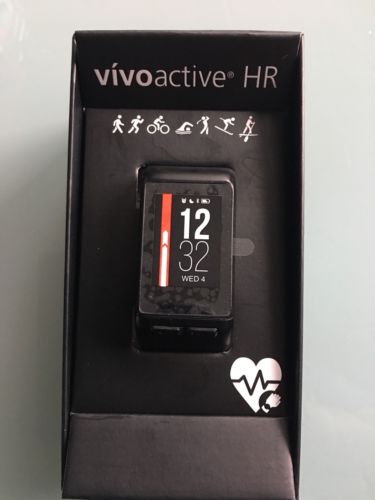 Garmin vivoactive HR Sport GPS-Smartwatch Aktivitätentracker Schwarz