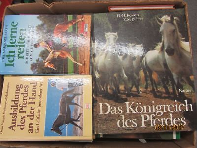 45 Bücher Bildbände Pferde Reiten Pferdepflege Pferderassen Reitsport