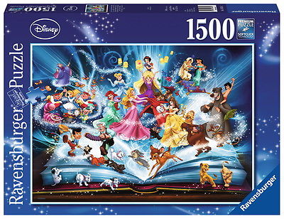 1500 Teile Ravensburger Puzzle Disney Disney's magisches Märchenbuch 16318