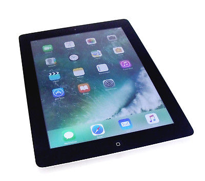 Apple iPad 4 - 16 GB WiFi Retina MD510FD/A Black, gebraucht, guter Zustand
