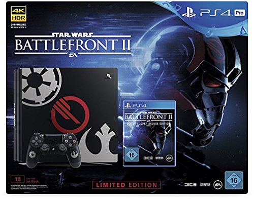 PlayStation 4 1TB PRO Limited Edition + Star Wars BF II Elite Trooper Deluxe Edition