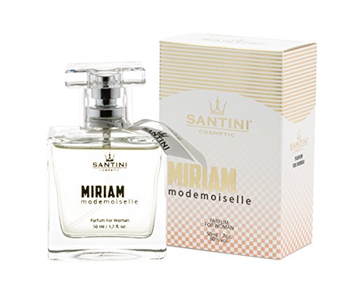 Miriam Modemoiselle Von Santini Cosmetics Für Frauen – Ein Parfüm mit einem Leichten Blumenduft für Frauen – Entdecken Sie den Star In Sich - 50ml
