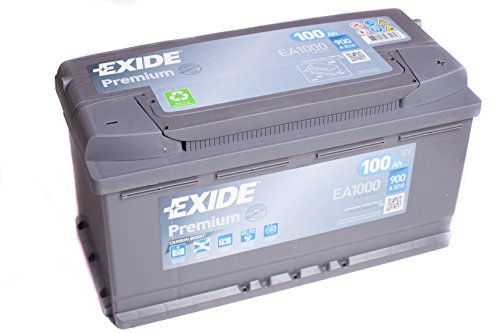 EXIDE PREMIUM EA 1000 12V 100AH Starterbatterie Neues Modell 2014/15