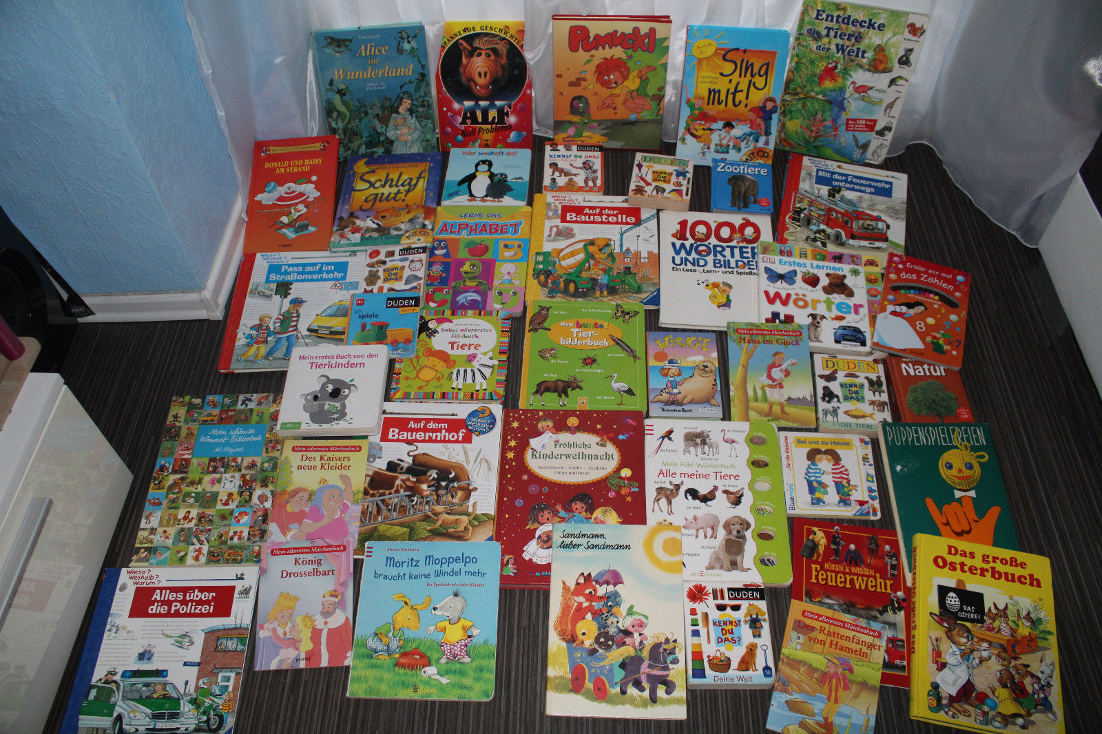 Riesen Paket Baby Kinder Bücher Ravensburger Coppenrath Duden Spielbücher 42 St.