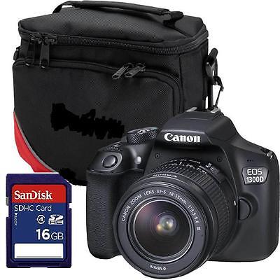 Canon EOS 1300D - EF-S 18-55mm DCIII Spiegelreflexkamera  Paket 16