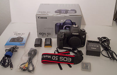 Canon EOS 5D Mark III 22.3 MP SLR-Digitalkamera - Schwarz (Nur GehÃ¤use)