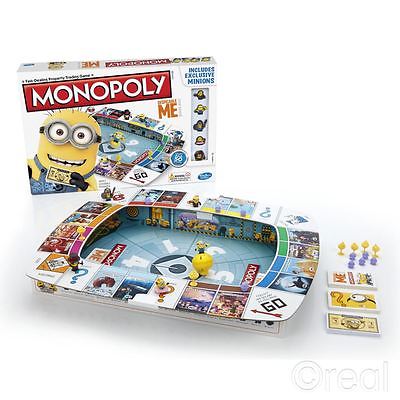 Ich  -einfach Unverbesserlich Minions Monopoly Familie Brettspiel Hasbro